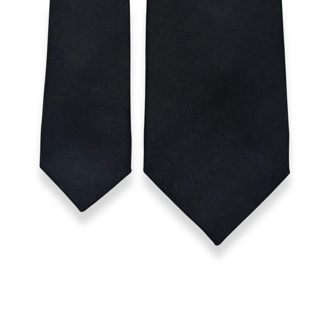 美品✨HERMES ネクタイ　エルメス　ツートン　ソリッド系　ナロータイ　無地