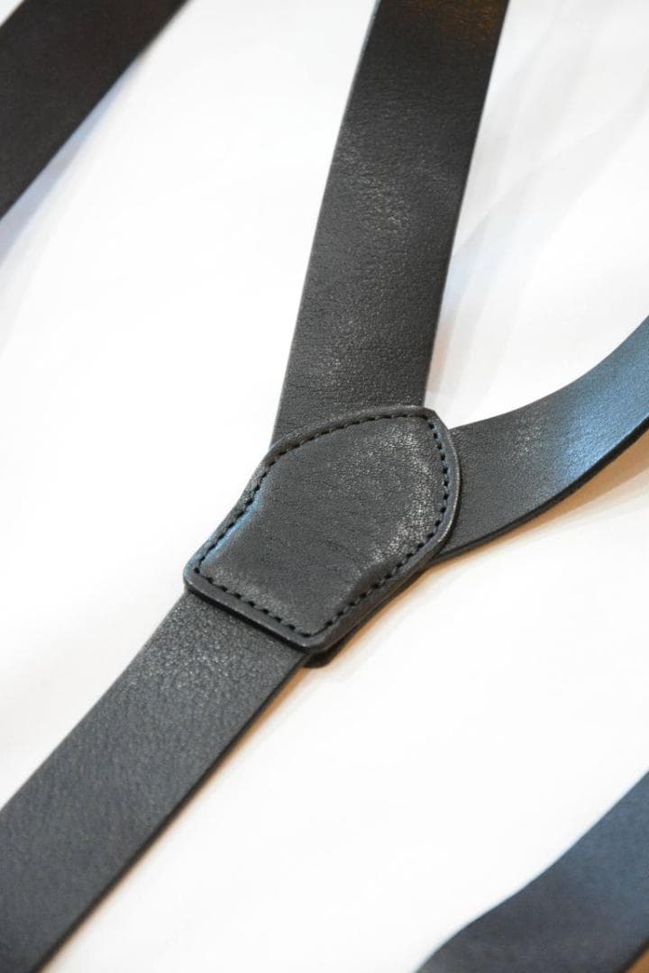 BACKLASH ジャパン ステアー レザー サスペンダー ベルト