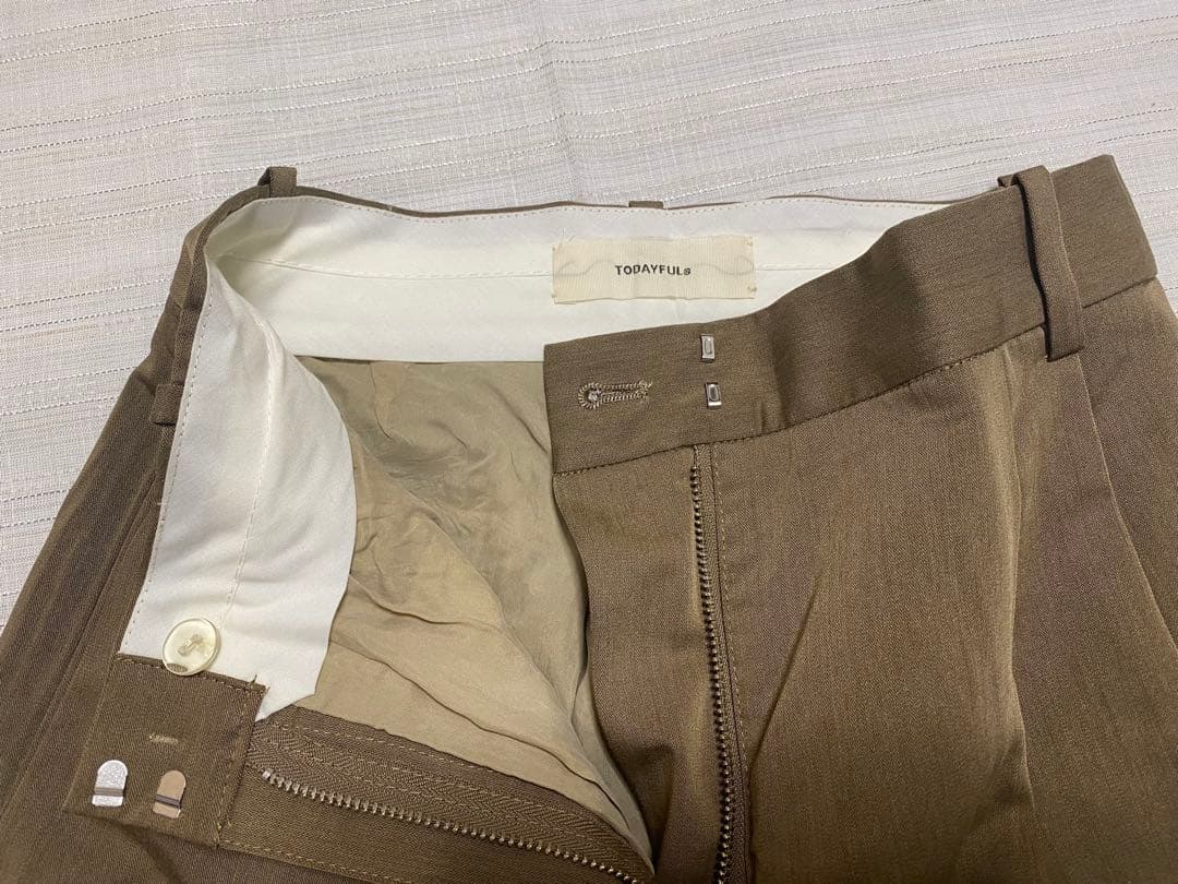 TODAYFUL ヘザーカラーレスジャケット・パンツ、セットアップ