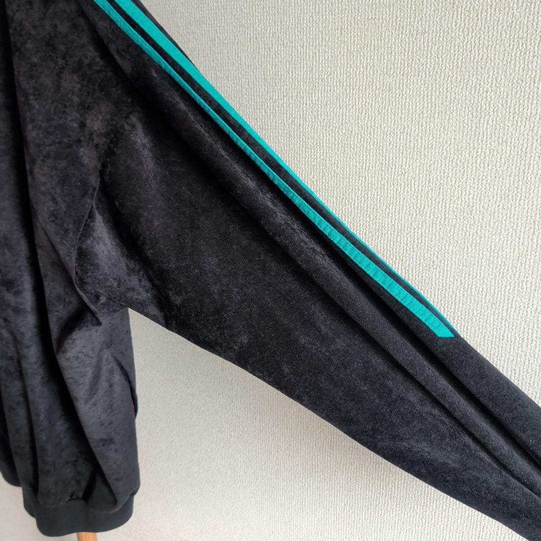 80s アディダス ベロア トラックジャケット ユーロ古着 フランス製