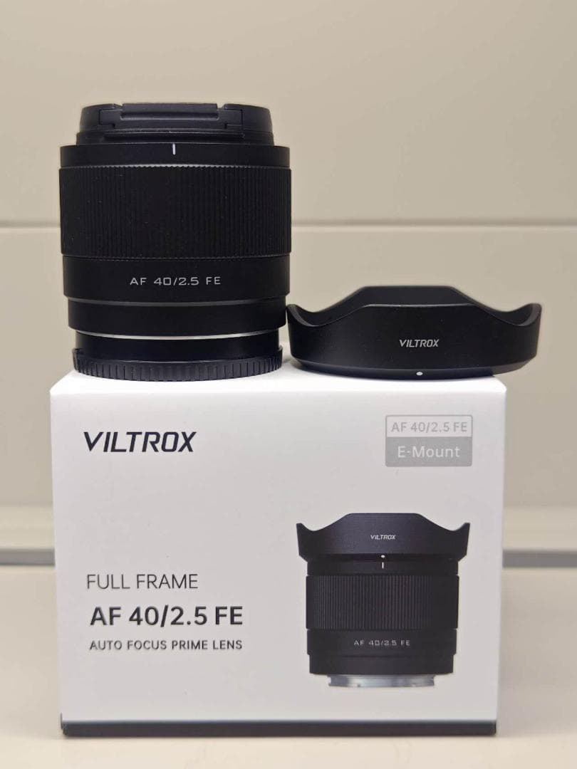 viltrox AF40mm f2.5 FE 単焦点レンズ ソニーEマウント