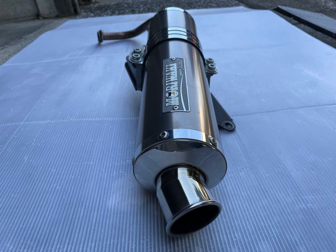 【美品】MORIWAKI JF56 フルエキゾーストマフラー モリワキ