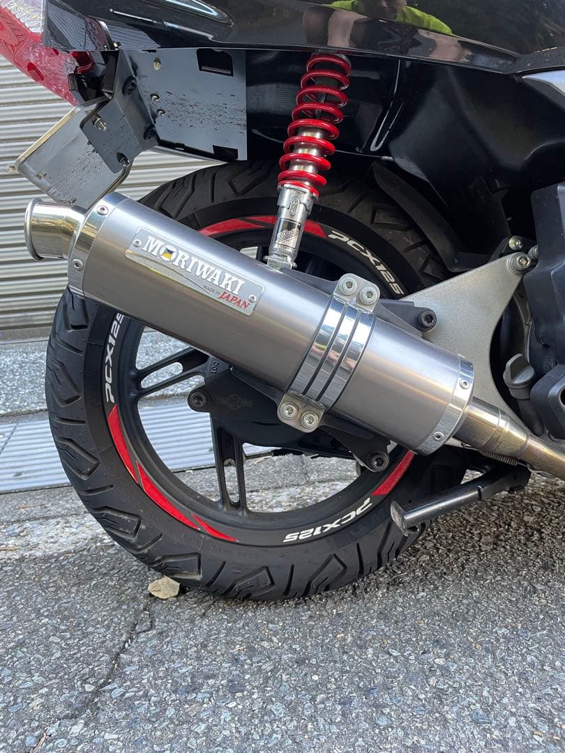 【美品】MORIWAKI JF56 フルエキゾーストマフラー モリワキ