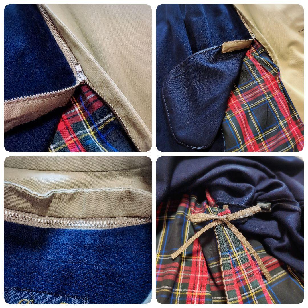 美品✨️Drawerドゥロワー 2wayトレンチコートライナー チェック M