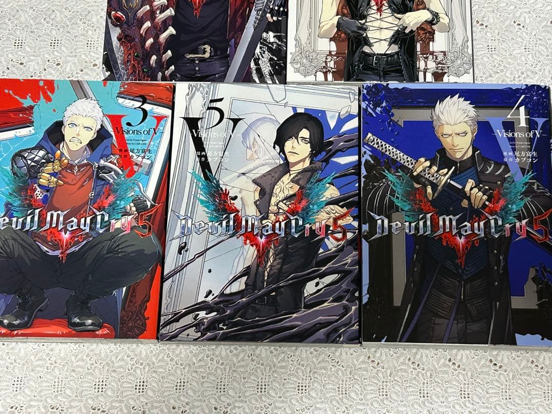 デビルメイクライ5 全5巻セット4.５巻Amazon特典ポストカード付