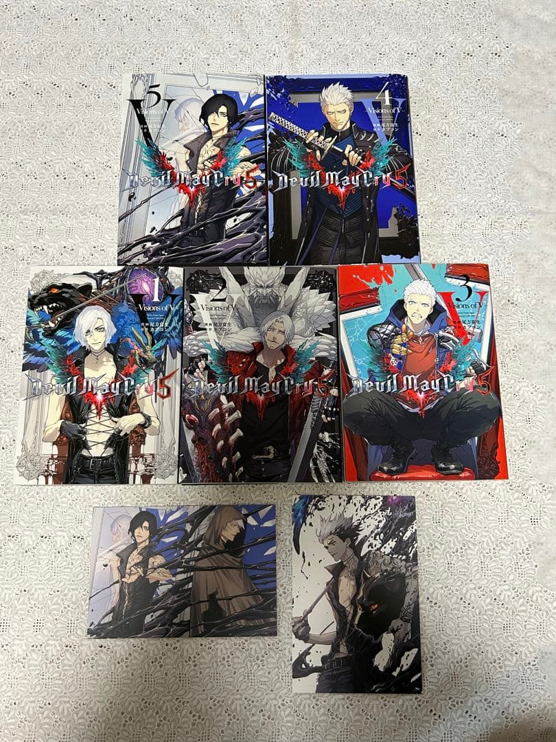 デビルメイクライ5 全5巻セット4.５巻Amazon特典ポストカード付