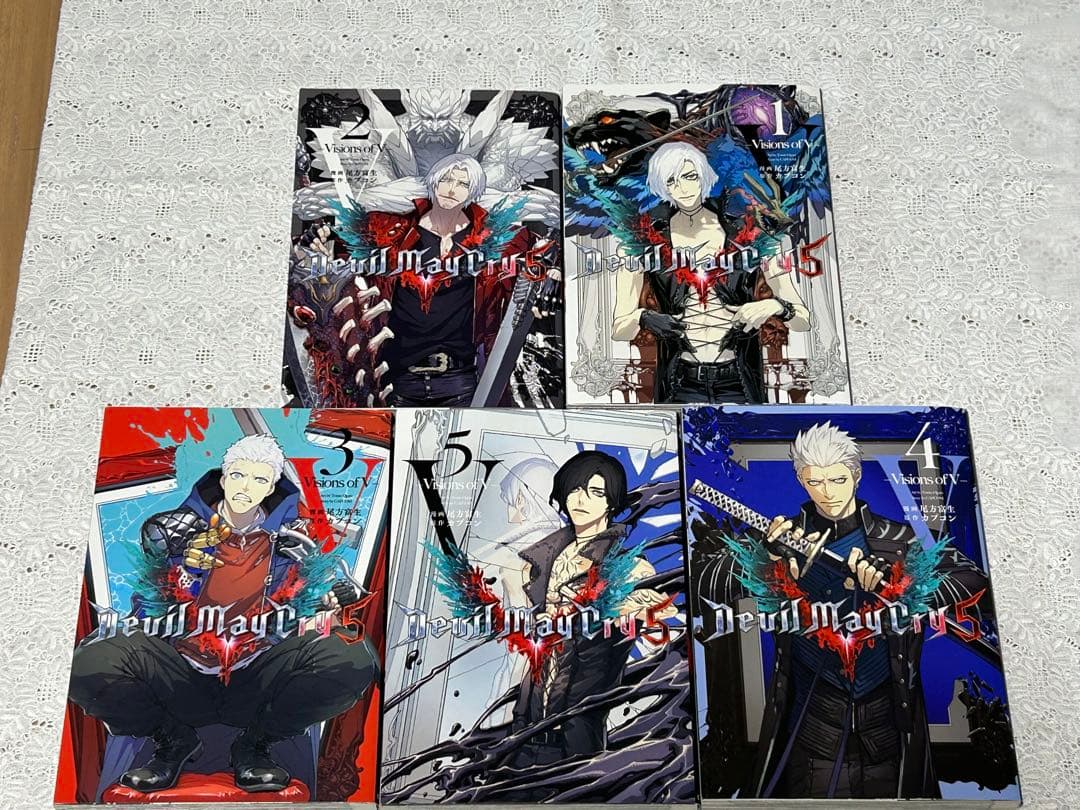 デビルメイクライ5 全5巻セット4.５巻Amazon特典ポストカード付