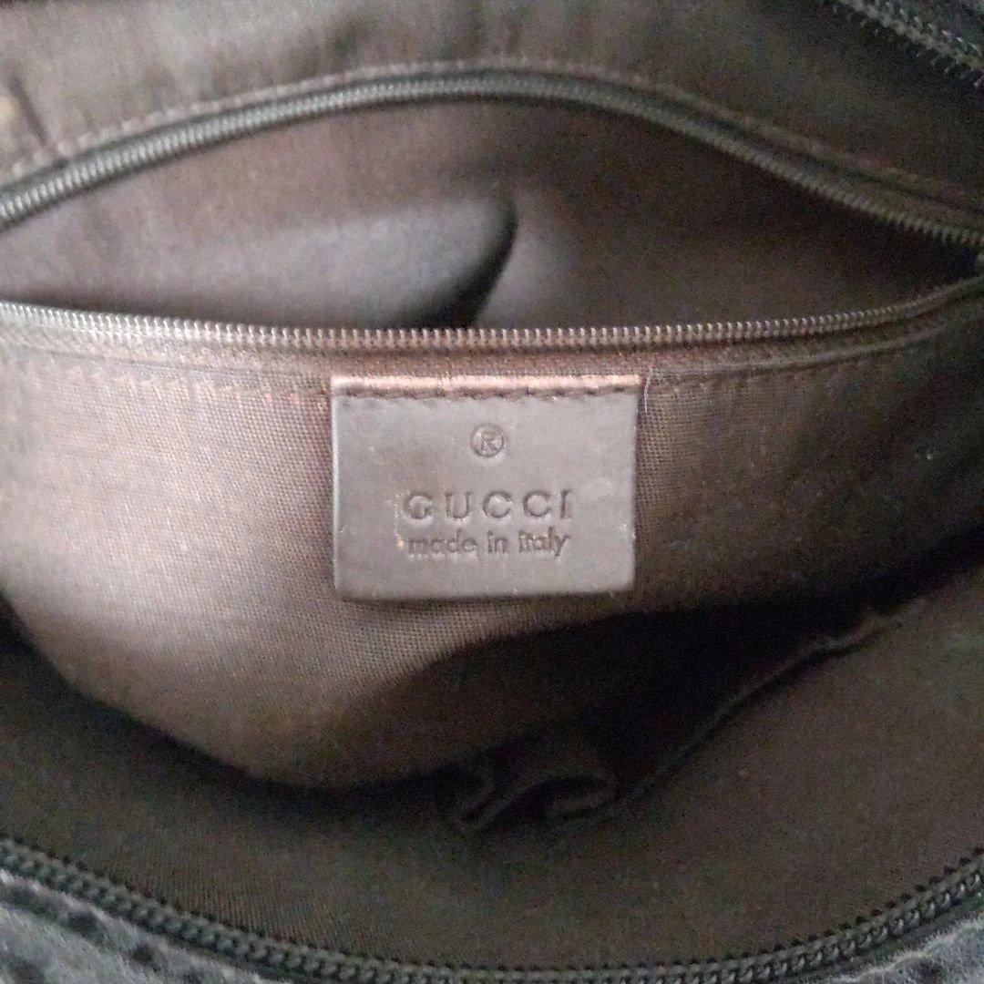 Gucci ショルダーバッグ ベージュ キャンバス