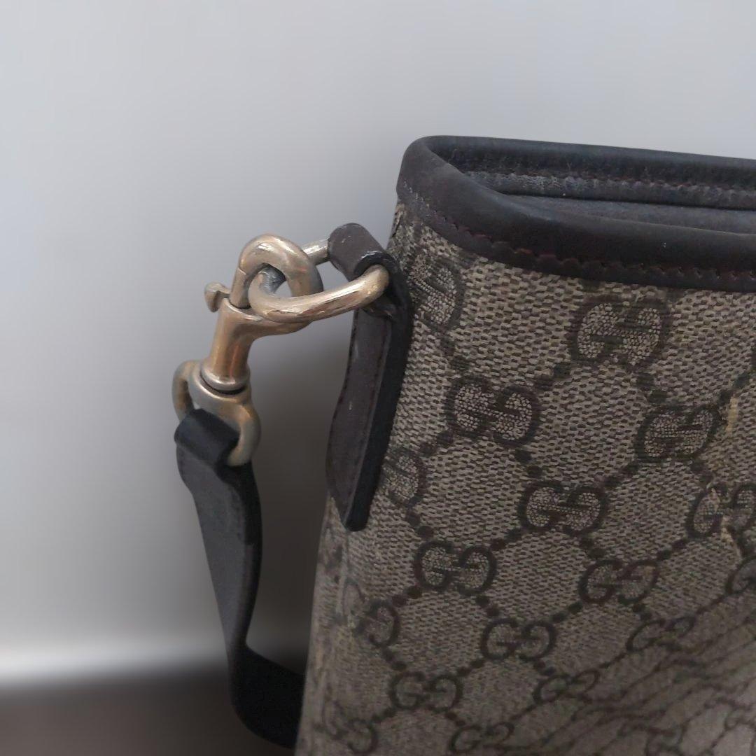 Gucci ショルダーバッグ ベージュ キャンバス