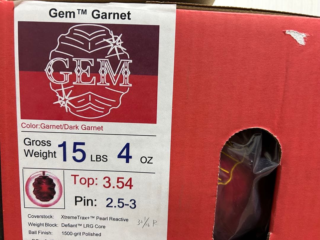 送料込み【新品】ジェム・ガーネット　ロトグリップ　15ポンド4オンス 3