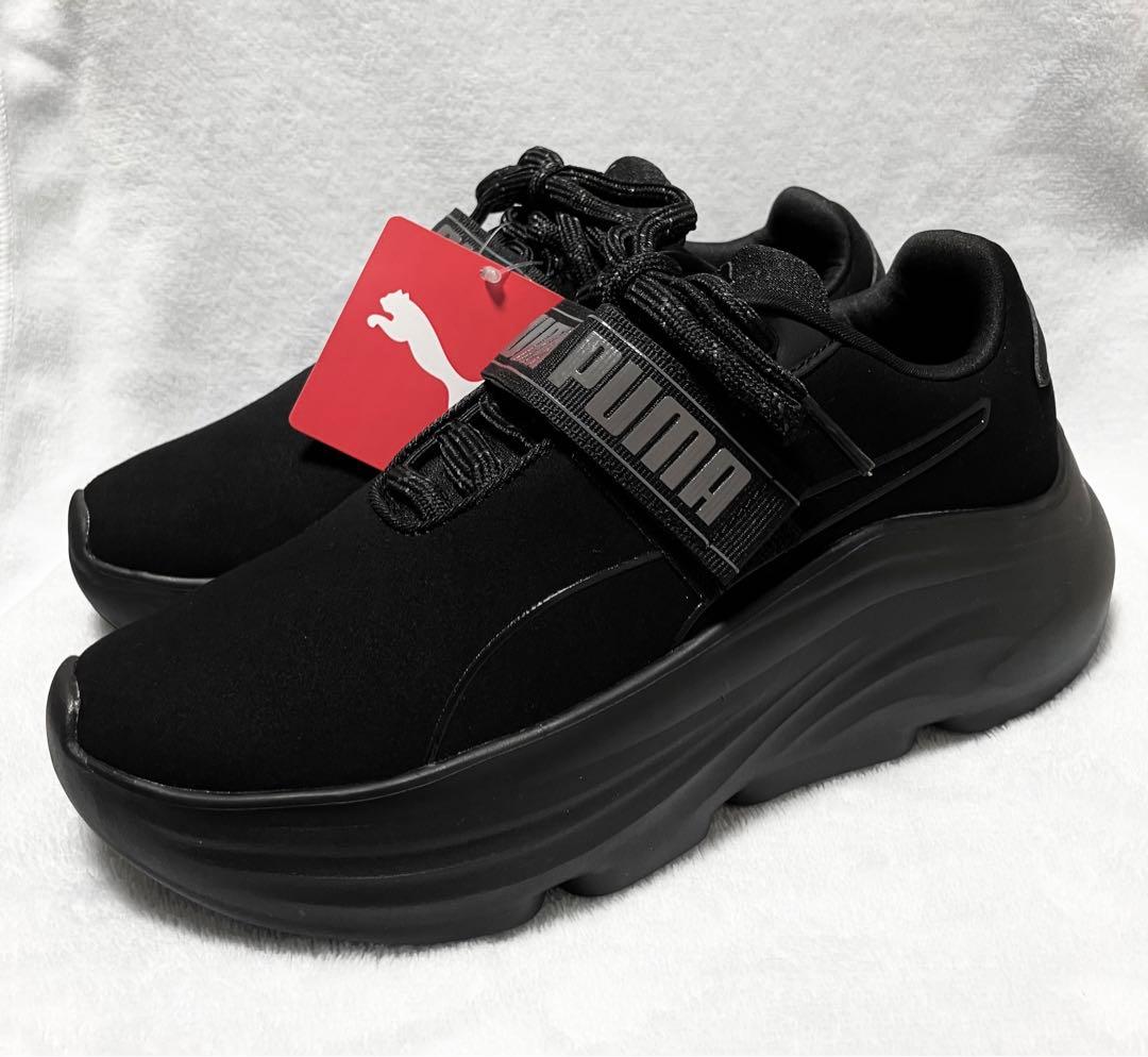 PUMA スニーカー　W PROWL 680 厚底 ウェッジ　ブラック　プラウル