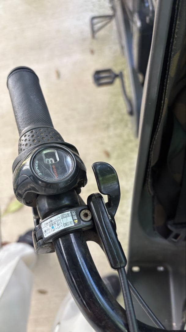 我孫子市　引き取り限定　ビッケ　bikke ３人乗り　電動自転車　不具合有り