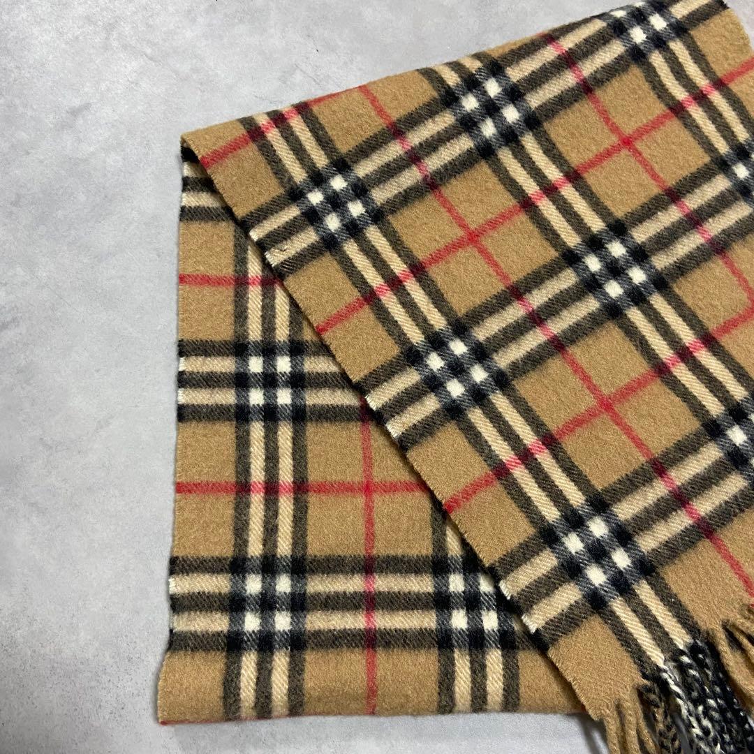 Burberrys バーバリー CASHMERE マフラー ノバチェックCE90