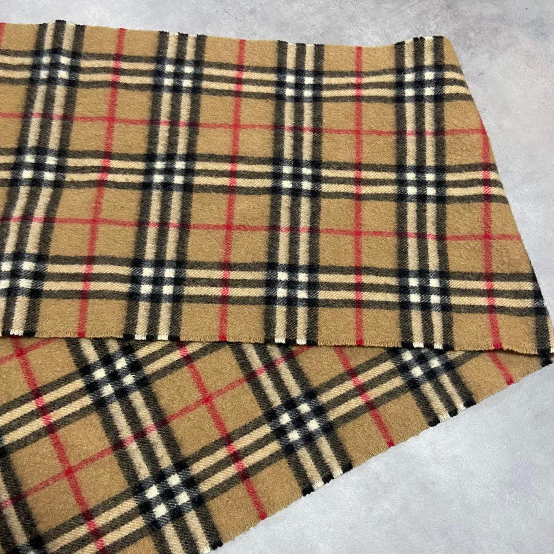 Burberrys バーバリー CASHMERE マフラー ノバチェックCE90