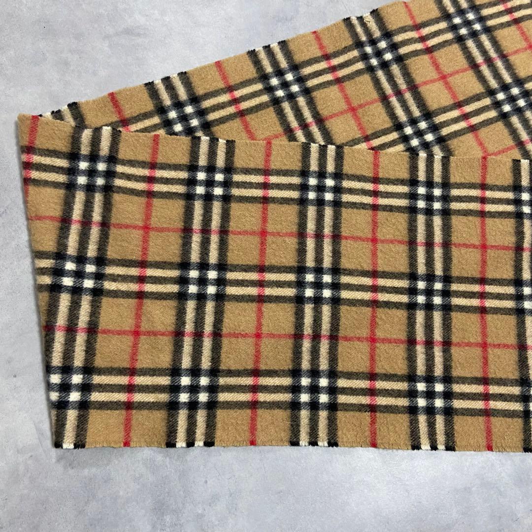 Burberrys バーバリー CASHMERE マフラー ノバチェックCE90