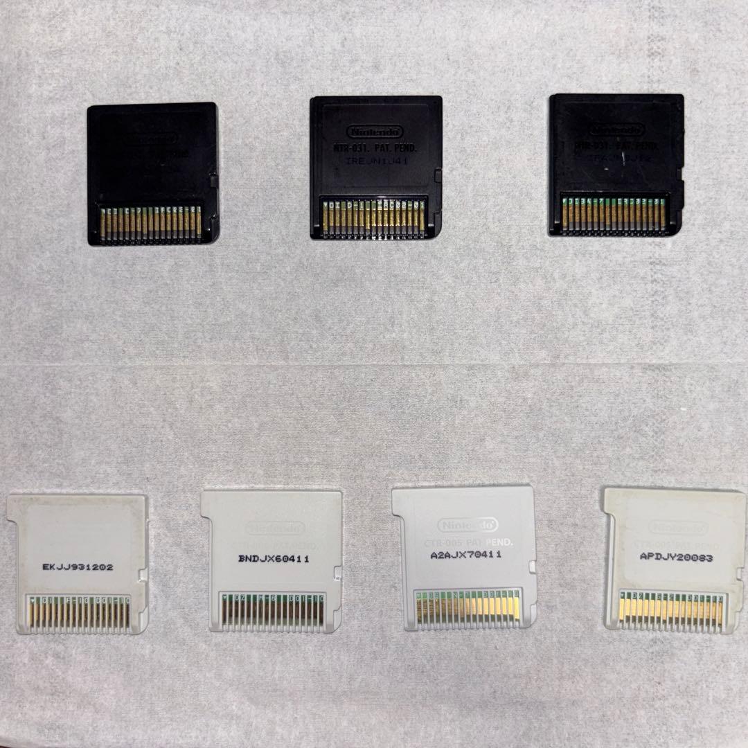 ポケモン DS、3DS ソフト 7点セット