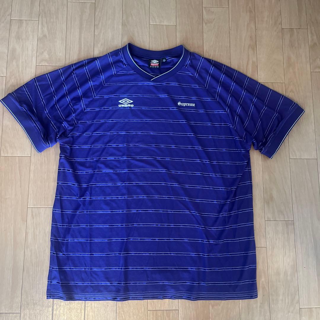 ウェア Supreme 25SS UMBRO Stripe Soccer Jersey