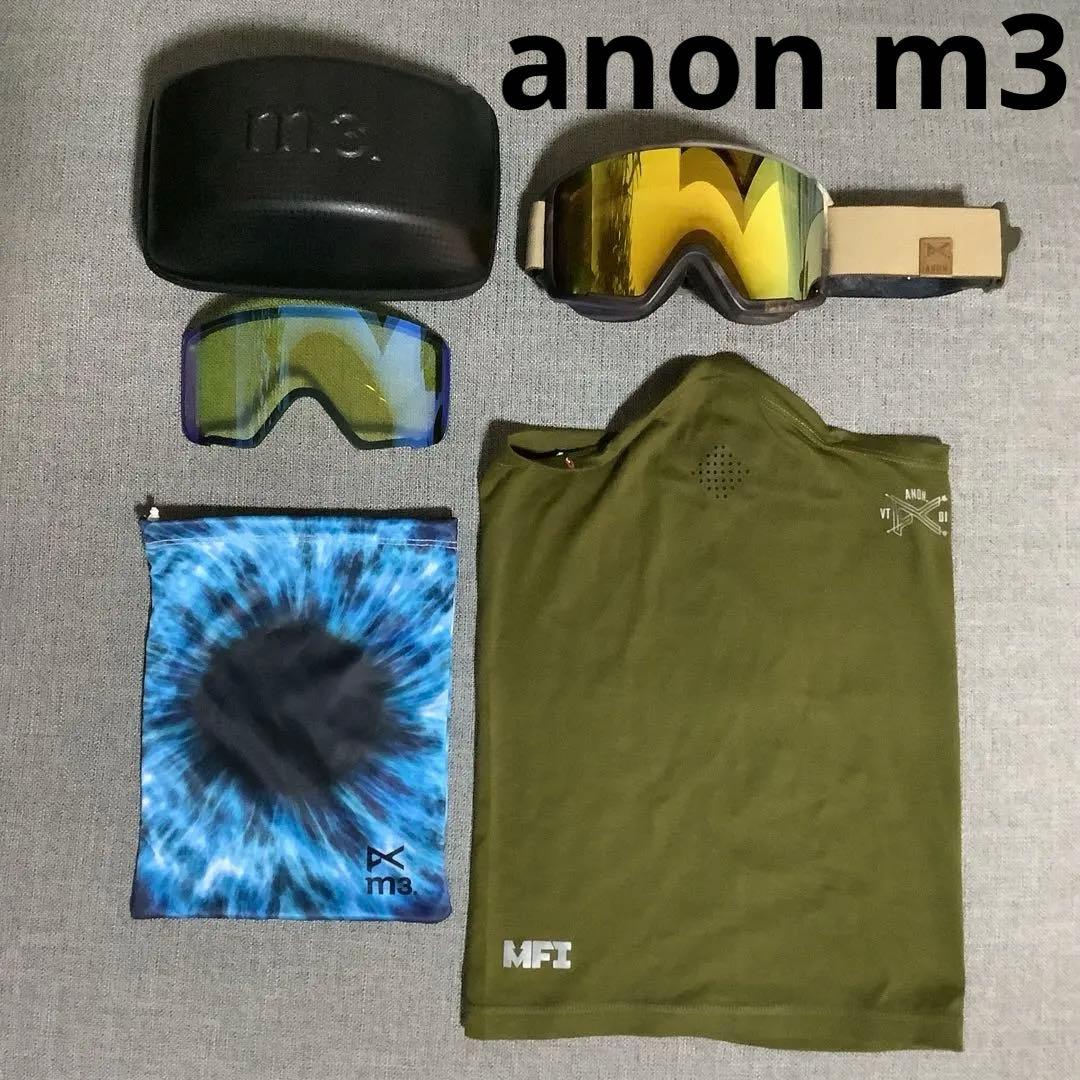 059 アノンANON(バートンBURTON) M3スノーボードスキーゴーグル