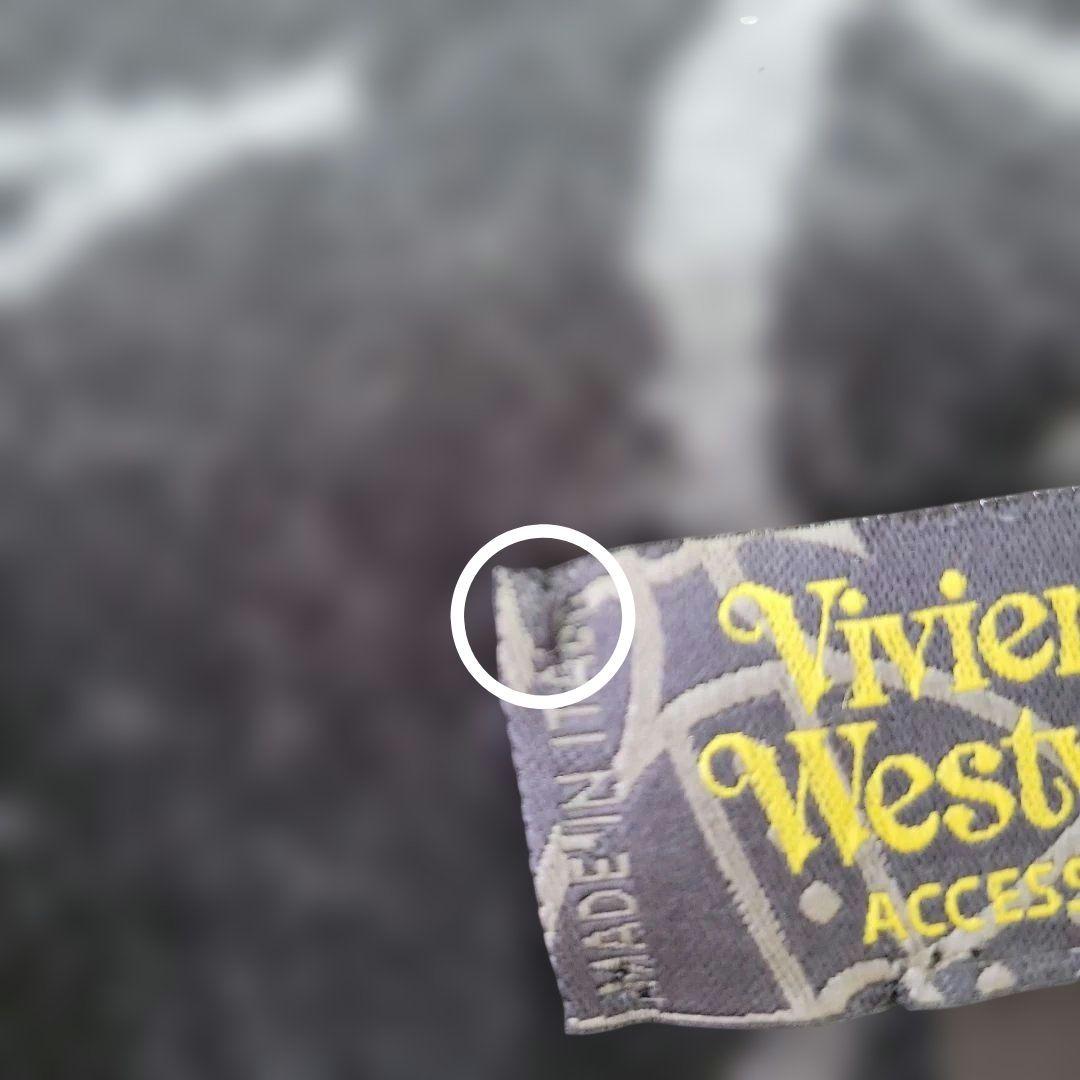 Vivienne Westwood アクリルマフラー グレーとブラック