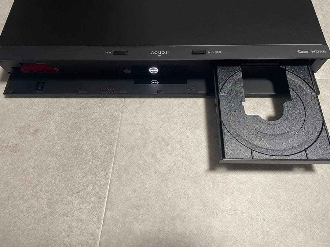 2023年製 SHARP 2B-C10EW1 ブルーレイレコーダー