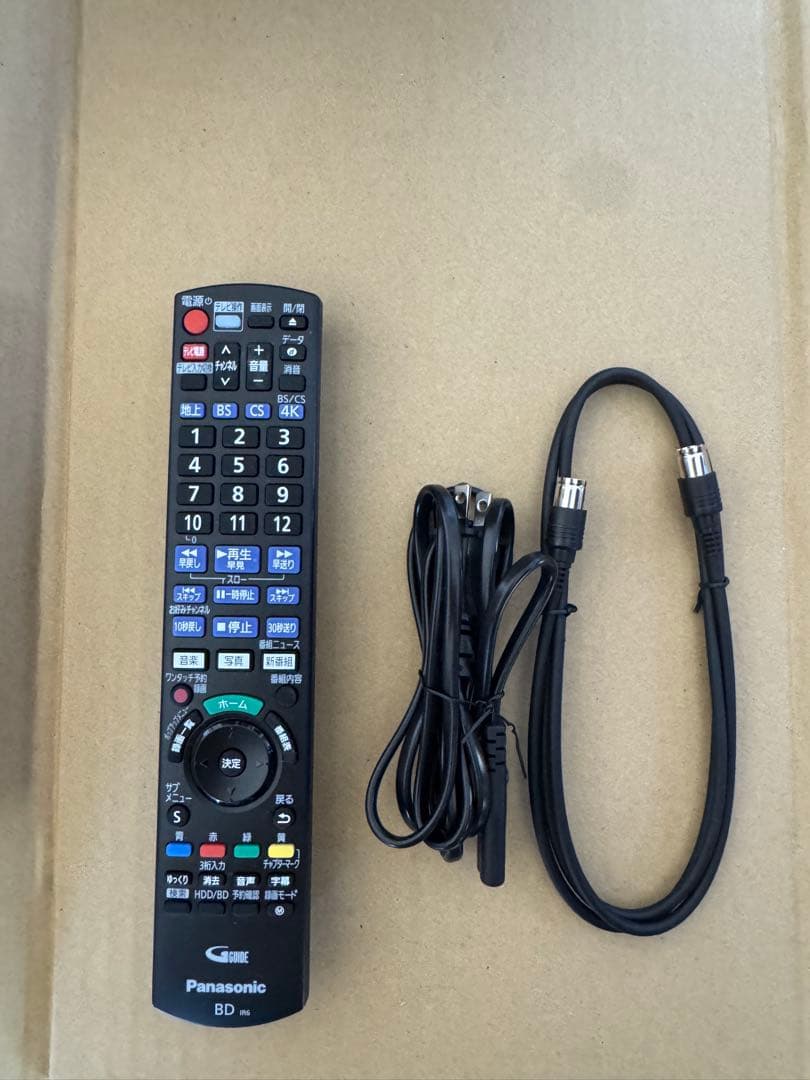 Panasonic DMR-4T303 3TB ブルーレイレコーダー接続のみ