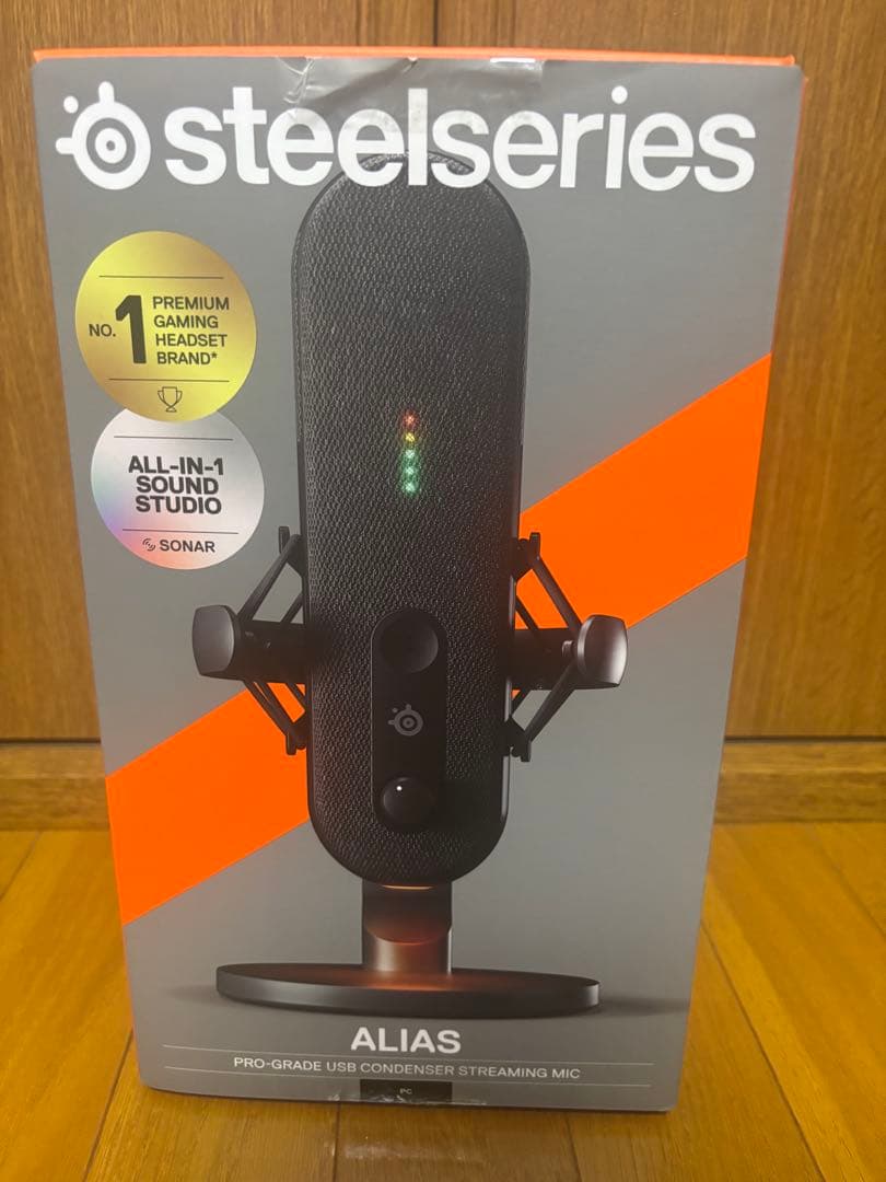 SteelSeries Alias USBコンデンサーマイク