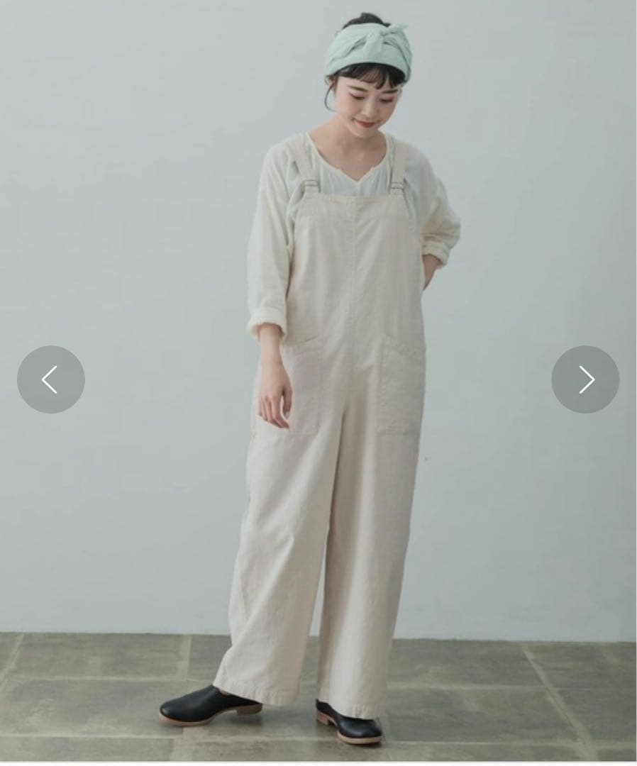 かぐれコットンサロペット