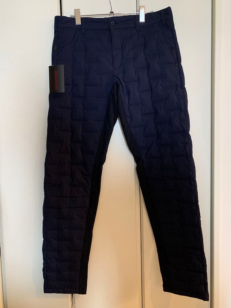 【定価47,300円・新品未使用】ブリーフィング　ダウンパンツ XLサイズ