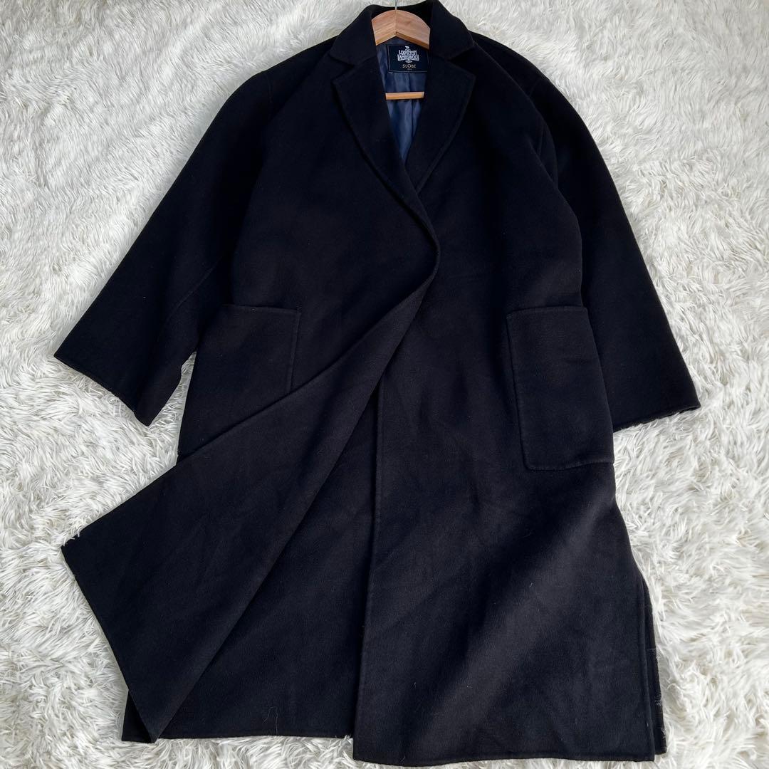 【美品】23AW SLOBE IENA HAMILTON ロングチェスターコート