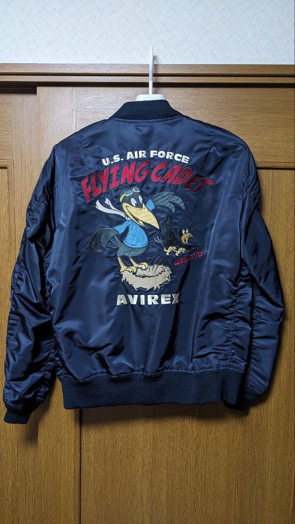 ⭐️AVIREX MA-1⭐️ フライングカデット ⭐️USED美品⭐️