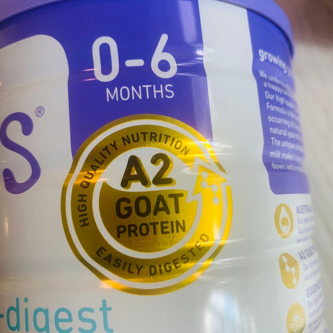 【即日発送】bubsバブズ・やぎ山羊A2粉ミルク ステップ1(0〜6ヶ月)3缶