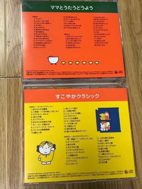 ブルーナのすこやか音楽くらぶ　ミッフィー CD BOX