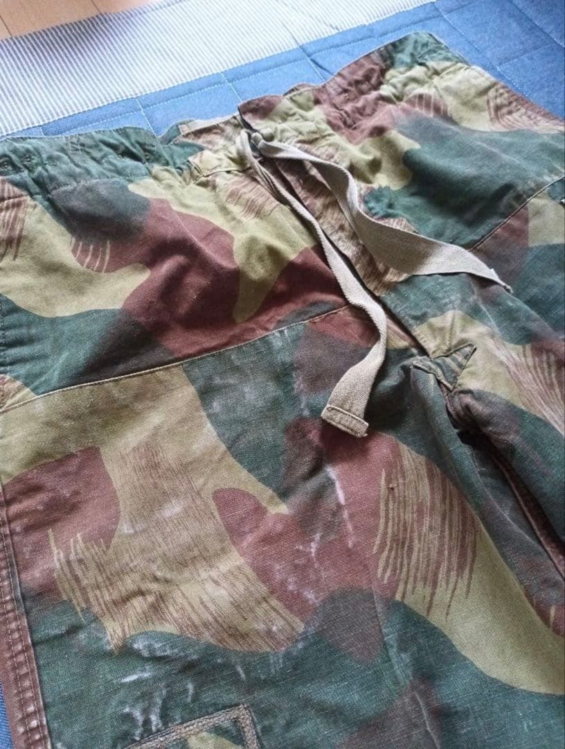 50s　ベルギー軍　ブラッシュカモパンツ