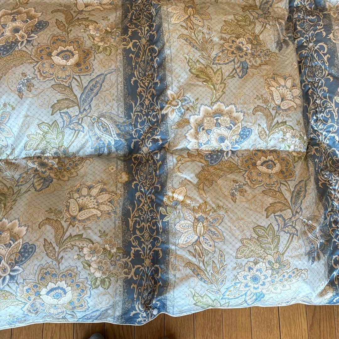 ❶フランスベッド羽毛掛け布団1.４キロ丸洗い大丈夫です