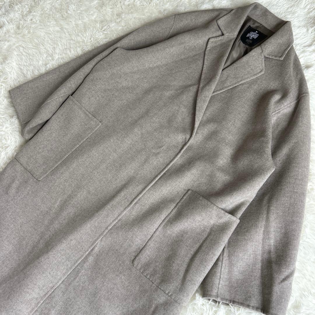 ✨美品✨スローブイエナ ハミルトンウール ダブルフェイスウールチェスターコート