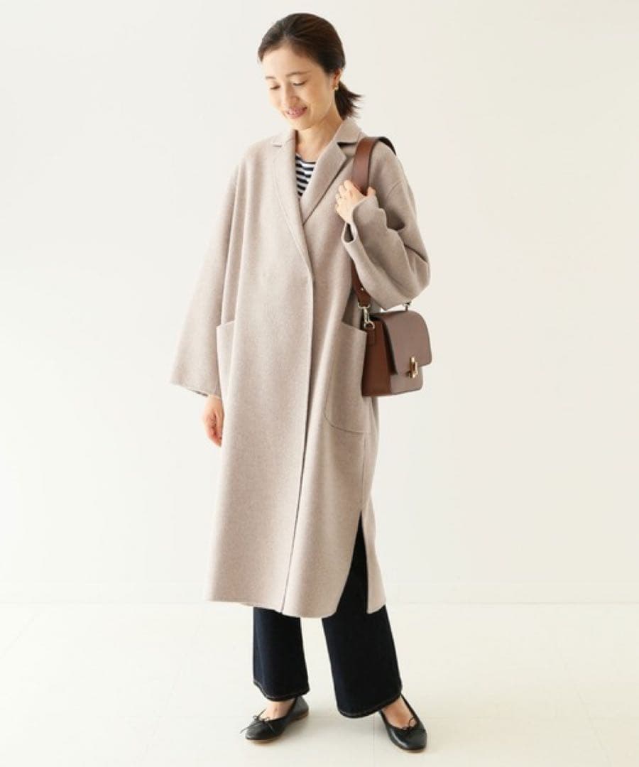 ✨美品✨スローブイエナ ハミルトンウール ダブルフェイスウールチェスターコート