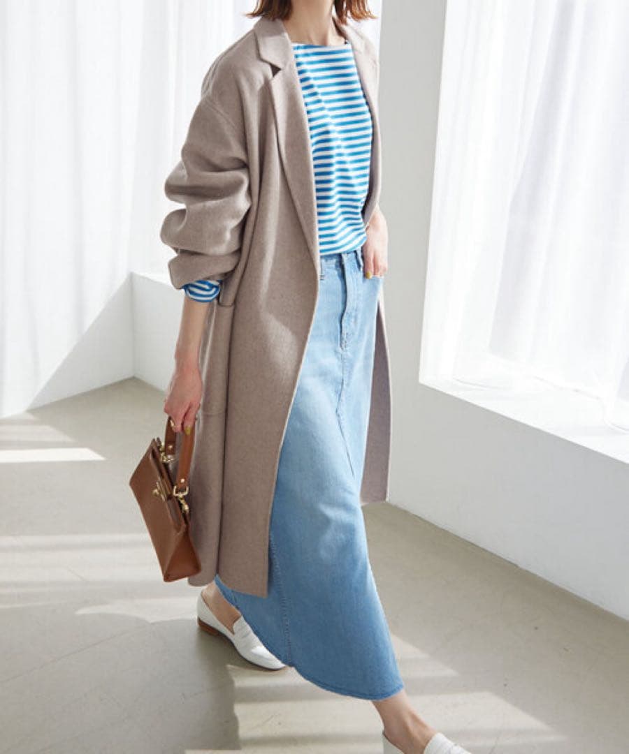 ✨美品✨スローブイエナ ハミルトンウール ダブルフェイスウールチェスターコート