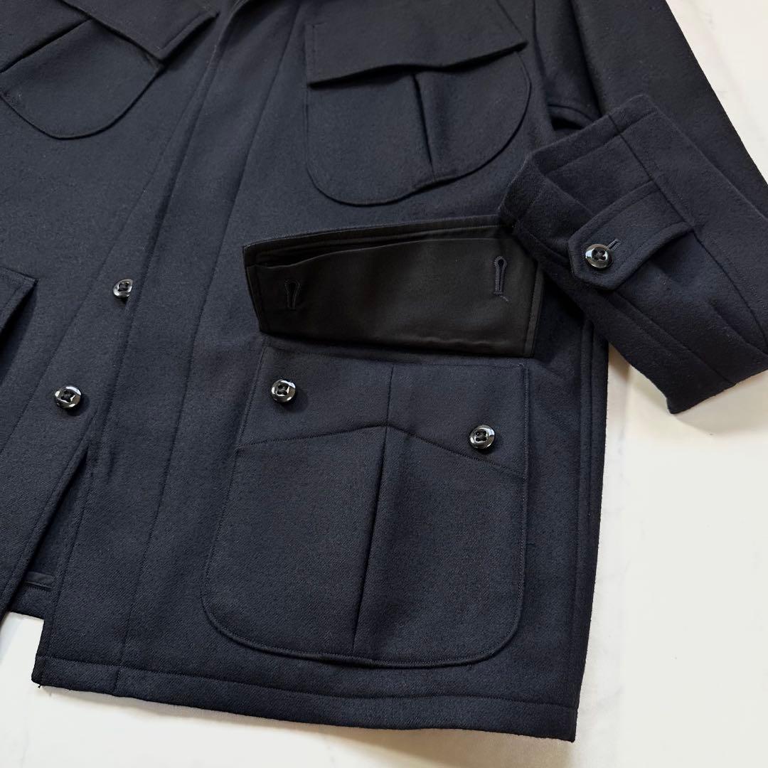 未使用級◎SHIPS キャプテンサンシャイン ファティーグジャケット 濃紺 40