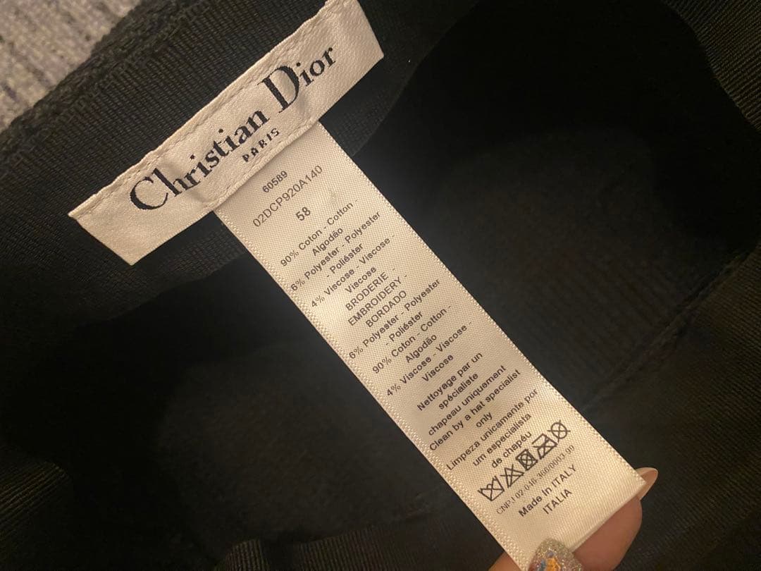 ディオール　キャスケット　帽子