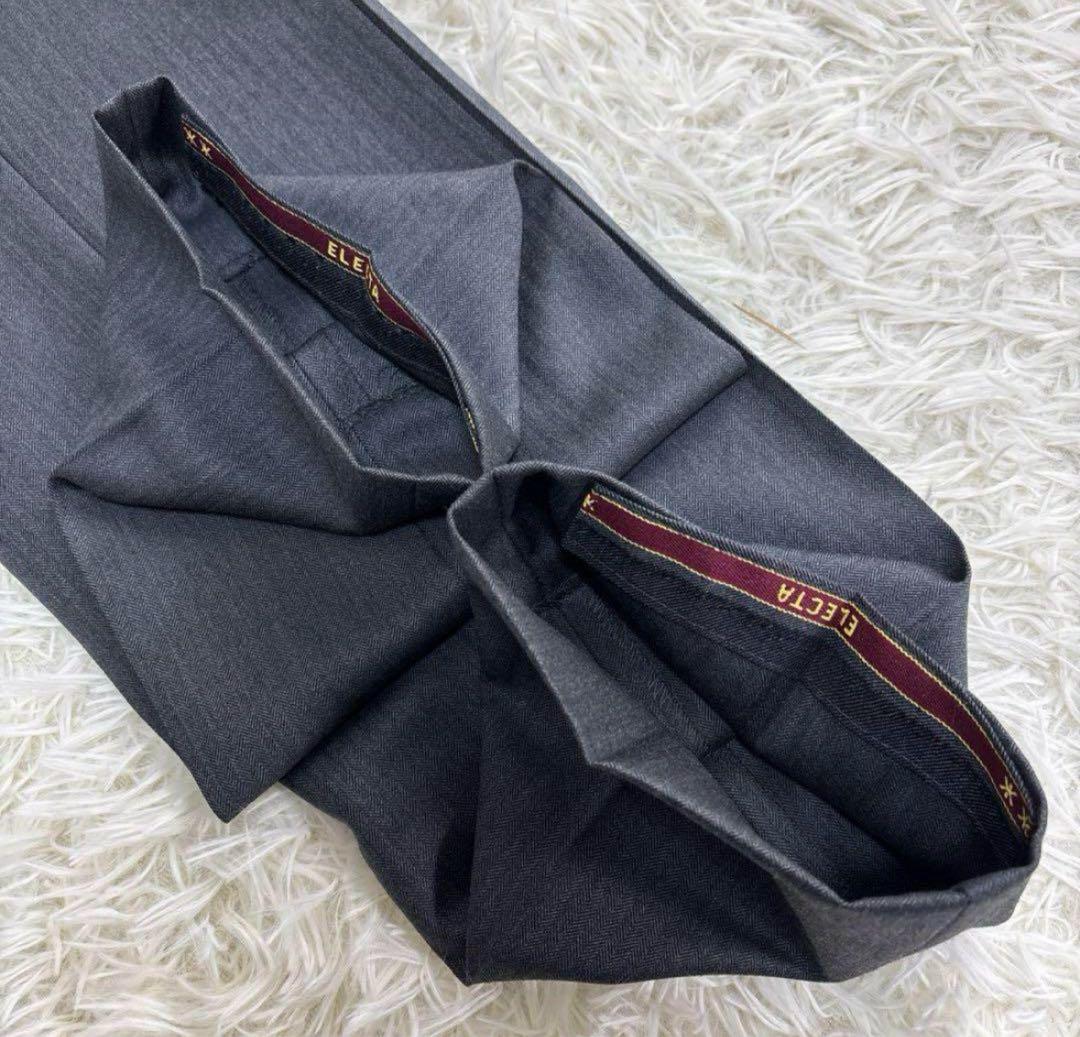 未使用★現行★ゼニア×銀座グローバルスタイル スーツ グレー 3P M位