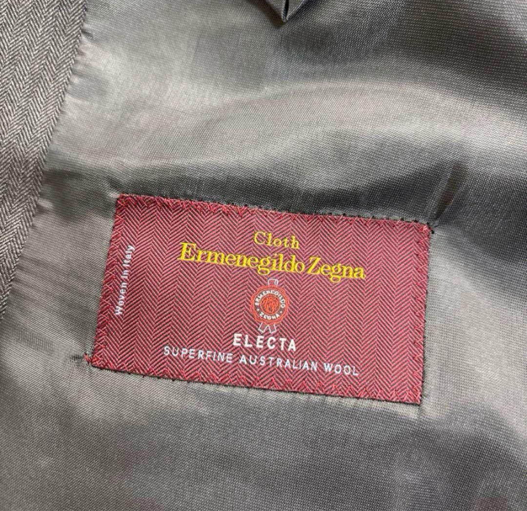 未使用★現行★ゼニア×銀座グローバルスタイル スーツ グレー 3P M位