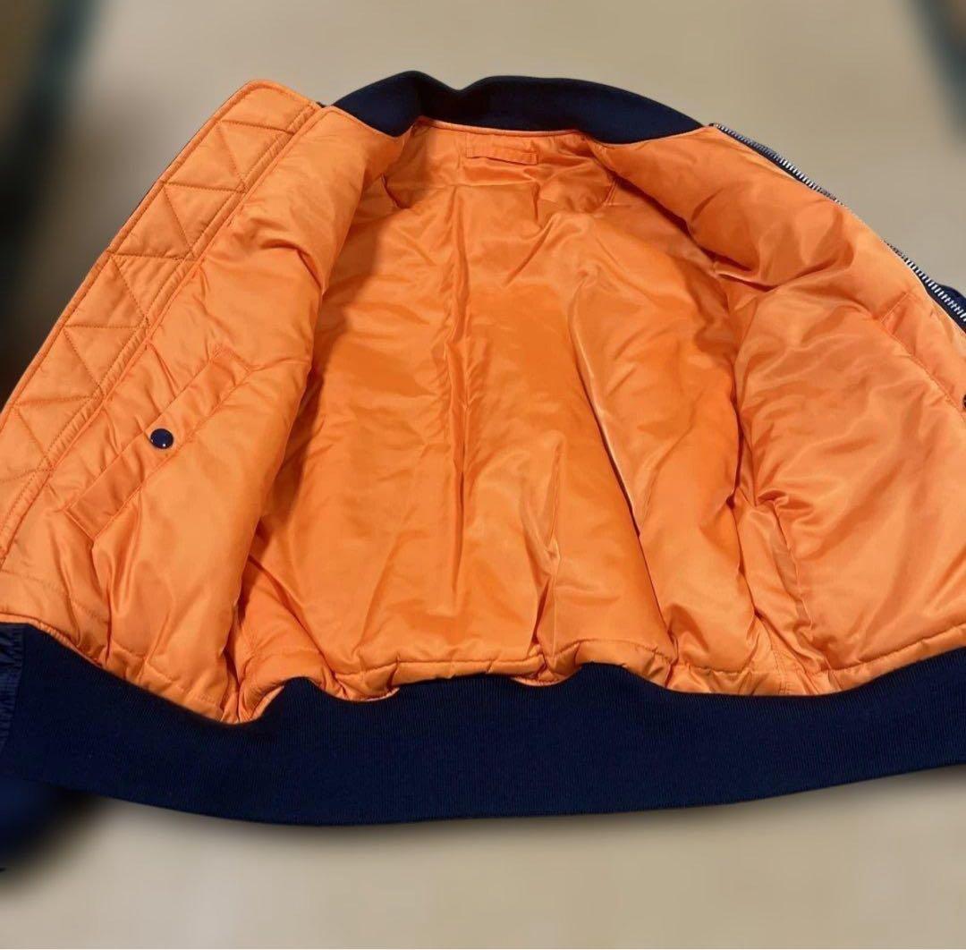 alpha ma1 フライトジャケット　ネイビー