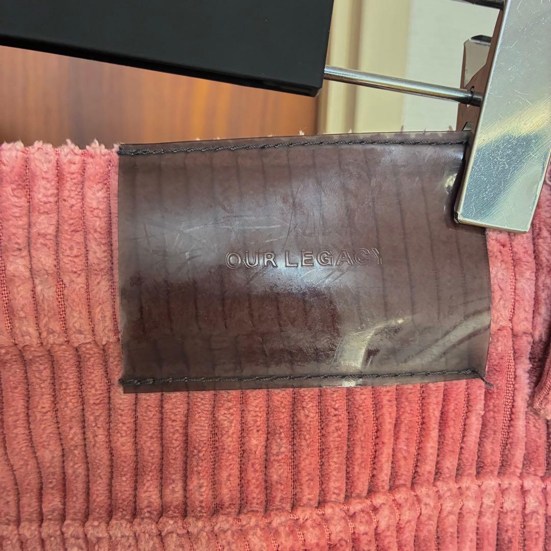 パンツ OUR LEGACY 70s CUT ANTIQUE PINK