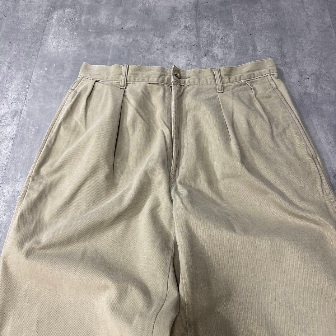 90s’ Polo by Ralph Lauren コットンチノパンツ USA製