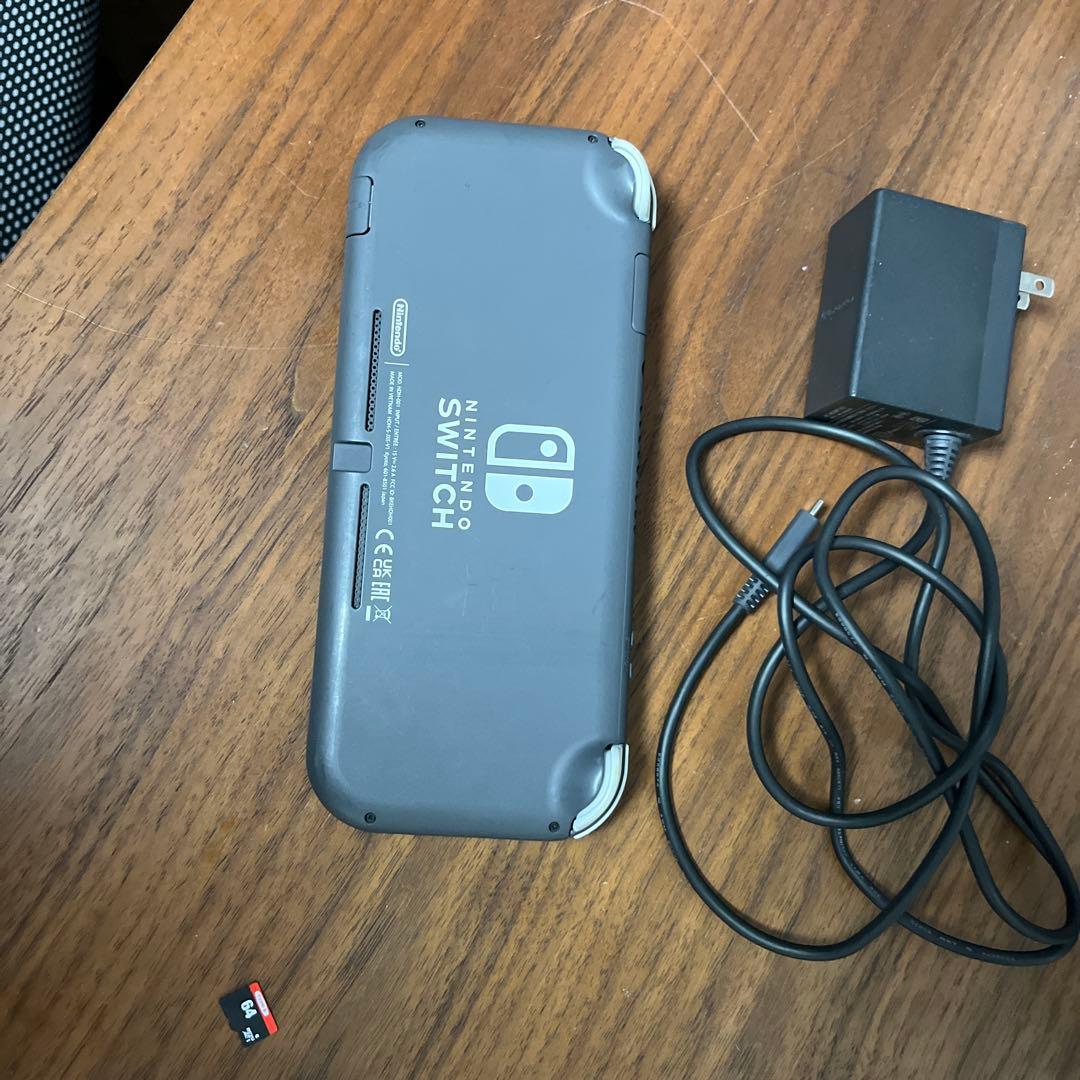 Nintendo Switch Lite グレー 充電器付き