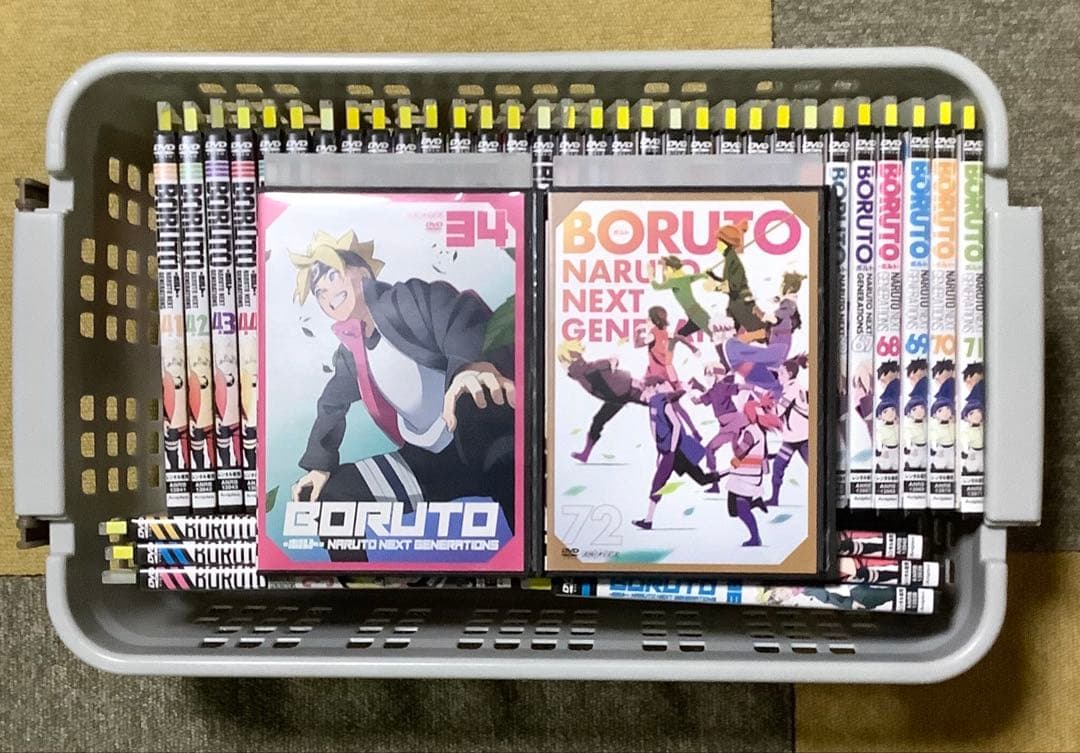 BORUTO ボルト DVD 34〜72巻セット（ケースなし）