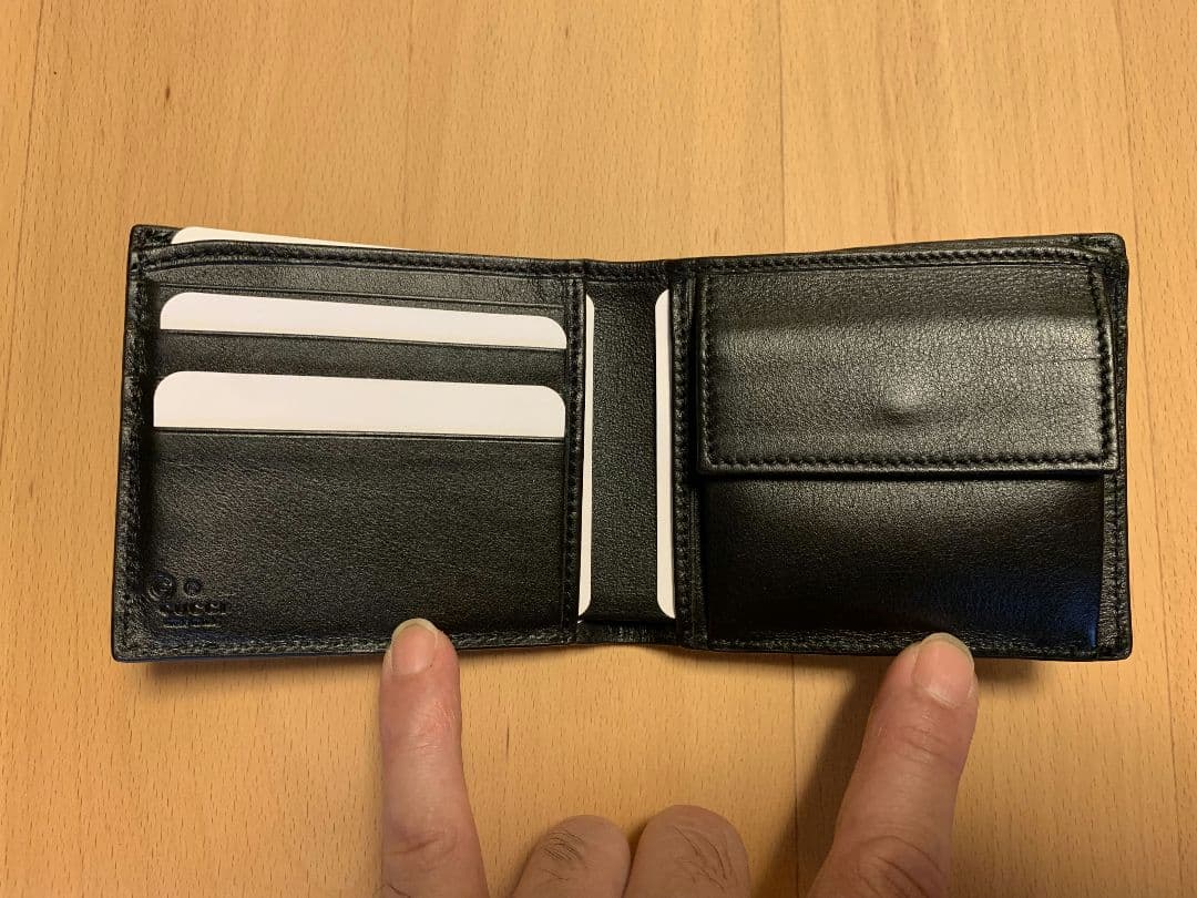 [値下げ]GUCCI グッチ　二つ折り財布