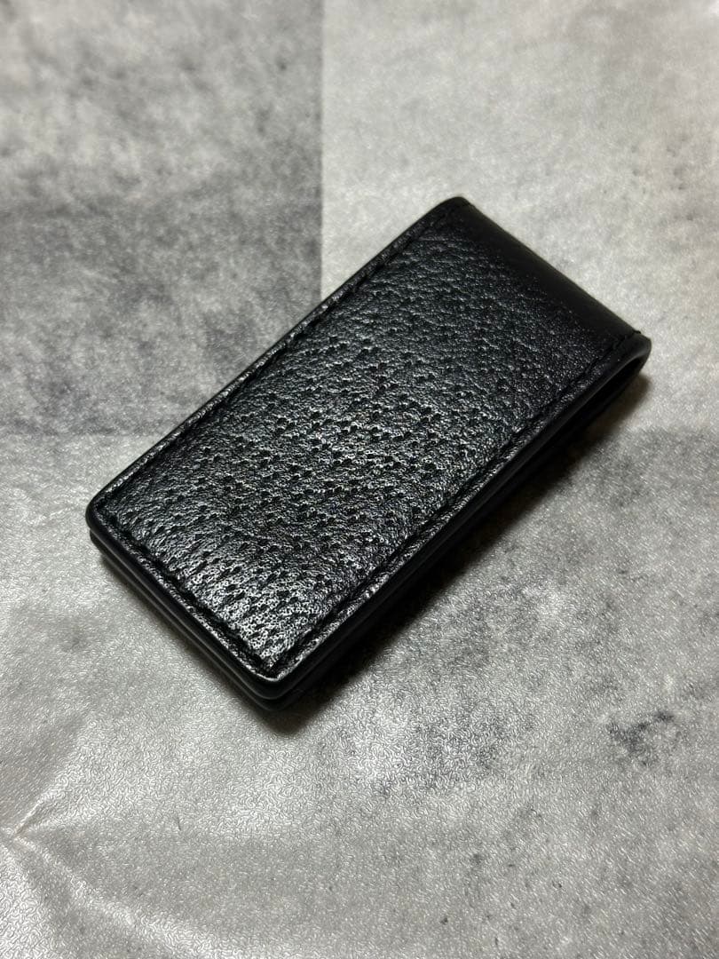 美品GUCCI グッチ マネークリップ アニマリエ ビー 蜂 レザービルクリップ
