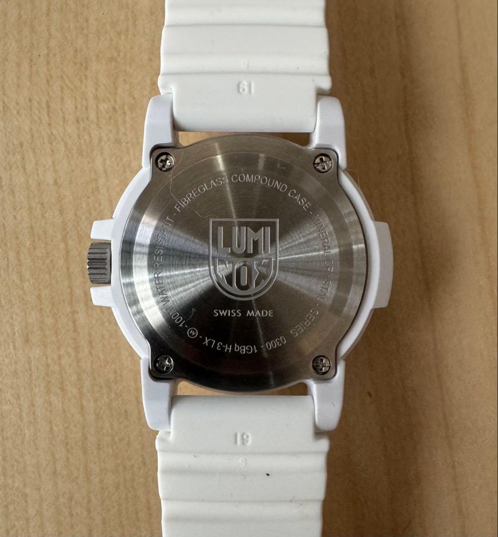 LUMINOX レザーバック シータートル 0300シリーズ 0307.WO