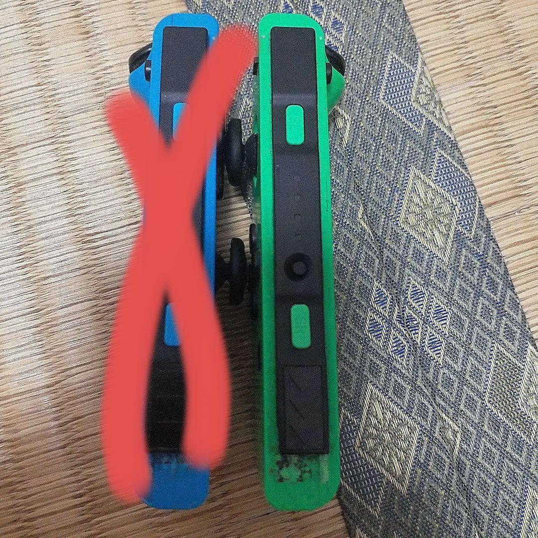 任天堂スイッチ＆コントローラー緑色のみ(ジャンク)